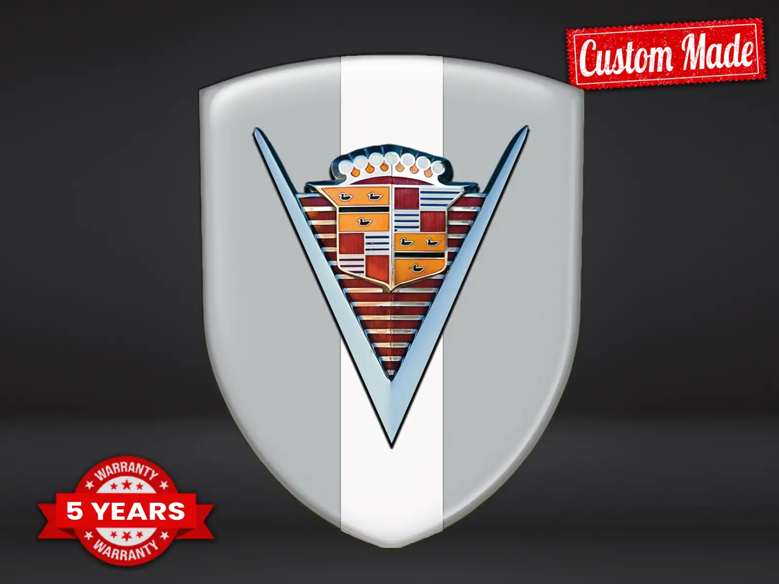 Cadillac Sticker Bannière Auto Max Durable Style Pro Moderne